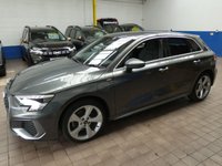 USED 2021 21 AUDI A3 1.4 TFSIe 40 S line Sportback 5dr Petrol Plug-in Hybrid S Tronic Euro 6 (s/s) 13kWh (204 ps) SAT NAV BLUETOOTH LEATHER INTERIOR CRUISE CONTROL PARKING SENSORS 1 OWNER EXCELLENT SERVICE HISTORY WARRANTY