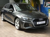 USED 2021 21 AUDI A3 1.4 TFSIe 40 S line Sportback 5dr Petrol Plug-in Hybrid S Tronic Euro 6 (s/s) 13kWh (204 ps) SAT NAV BLUETOOTH LEATHER INTERIOR CRUISE CONTROL PARKING SENSORS 1 OWNER EXCELLENT SERVICE HISTORY WARRANTY