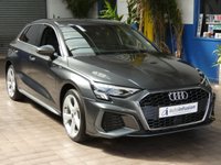 USED 2021 21 AUDI A3 1.4 TFSIe 40 S line Sportback 5dr Petrol Plug-in Hybrid S Tronic Euro 6 (s/s) 13kWh (204 ps) SAT NAV BLUETOOTH LEATHER INTERIOR CRUISE CONTROL PARKING SENSORS 1 OWNER EXCELLENT SERVICE HISTORY WARRANTY