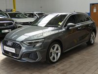 USED 2021 21 AUDI A3 1.4 TFSIe 40 S line Sportback 5dr Petrol Plug-in Hybrid S Tronic Euro 6 (s/s) 13kWh (204 ps) SAT NAV BLUETOOTH LEATHER INTERIOR CRUISE CONTROL PARKING SENSORS 1 OWNER EXCELLENT SERVICE HISTORY WARRANTY