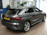 USED 2021 21 AUDI A3 1.4 TFSIe 40 S line Sportback 5dr Petrol Plug-in Hybrid S Tronic Euro 6 (s/s) 13kWh (204 ps) SAT NAV BLUETOOTH LEATHER INTERIOR CRUISE CONTROL PARKING SENSORS 1 OWNER EXCELLENT SERVICE HISTORY WARRANTY