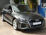 USED 2021 21 AUDI A3 1.4 TFSIe 40 S line Sportback 5dr Petrol Plug-in Hybrid S Tronic Euro 6 (s/s) 13kWh (204 ps) SAT NAV BLUETOOTH LEATHER INTERIOR CRUISE CONTROL PARKING SENSORS 1 OWNER EXCELLENT SERVICE HISTORY WARRANTY