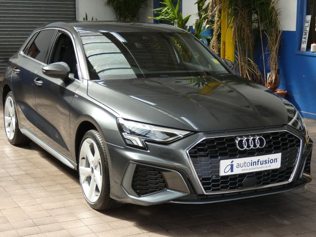 2021 21 Audi A3 1.4 TFSIe 40 S line Sportback 5dr Petrol Plug-in Hybrid S Tronic Euro 6 (s/s) 13kWh (204 ps)