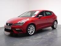 USED 2020 20 SEAT LEON 1.5 TSI EVO FR Hatchback 5dr Petrol Manual Euro 6 (s/s) (150 ps) FULL HISTORY+HALF LEATHER