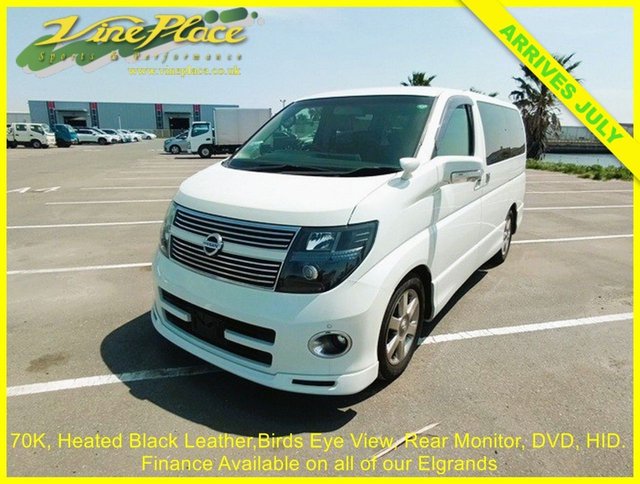 View our Nissan Elgrand 2.5 Highway Star Black Leather Edition, 8 Seats, Auto, 70K Miles