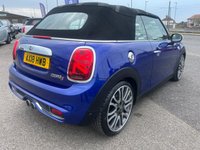 USED 2018 18 MINI CONVERTIBLE 2.0 Cooper S 25th Anniversary Convertible 2dr Petrol Steptronic Euro 6 (s/s) (192 ps) SERVICE HISTORY* SATNAV* CRUISE CONTROL WITH SPEED LIMITER* CONVERTIBLE* FULL LEATHER* AUTOMATIC* PADDLE SHIFT* DUAL CLIMATE CONTROL* FRONT HEATED SEATS* AUTO START/ STOP* REAR PARKING SENSORS* PARK PILOT* DAB RADIO* USB POINTS* BLUETOOTH PHONE* AUTOMATIC WIPERS* AUTOMATIC LIGHTS* MULTI FUNCTION STEERING WHEEL* ELECTRIC WINDOWS FRONT AND REAR* ELECTRIC MIRRORS* KEYLESS START*