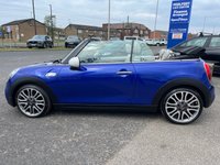 USED 2018 18 MINI CONVERTIBLE 2.0 Cooper S 25th Anniversary Convertible 2dr Petrol Steptronic Euro 6 (s/s) (192 ps) SERVICE HISTORY* SATNAV* CRUISE CONTROL WITH SPEED LIMITER* CONVERTIBLE* FULL LEATHER* AUTOMATIC* PADDLE SHIFT* DUAL CLIMATE CONTROL* FRONT HEATED SEATS* AUTO START/ STOP* REAR PARKING SENSORS* PARK PILOT* DAB RADIO* USB POINTS* BLUETOOTH PHONE* AUTOMATIC WIPERS* AUTOMATIC LIGHTS* MULTI FUNCTION STEERING WHEEL* ELECTRIC WINDOWS FRONT AND REAR* ELECTRIC MIRRORS* KEYLESS START*
