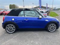 USED 2018 18 MINI CONVERTIBLE 2.0 Cooper S 25th Anniversary Convertible 2dr Petrol Steptronic Euro 6 (s/s) (192 ps) SERVICE HISTORY* SATNAV* CRUISE CONTROL WITH SPEED LIMITER* CONVERTIBLE* FULL LEATHER* AUTOMATIC* PADDLE SHIFT* DUAL CLIMATE CONTROL* FRONT HEATED SEATS* AUTO START/ STOP* REAR PARKING SENSORS* PARK PILOT* DAB RADIO* USB POINTS* BLUETOOTH PHONE* AUTOMATIC WIPERS* AUTOMATIC LIGHTS* MULTI FUNCTION STEERING WHEEL* ELECTRIC WINDOWS FRONT AND REAR* ELECTRIC MIRRORS* KEYLESS START*