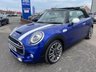 USED 2018 18 MINI CONVERTIBLE 2.0 Cooper S 25th Anniversary Convertible 2dr Petrol Steptronic Euro 6 (s/s) (192 ps) SERVICE HISTORY* SATNAV* CRUISE CONTROL WITH SPEED LIMITER* CONVERTIBLE* FULL LEATHER* AUTOMATIC* PADDLE SHIFT* DUAL CLIMATE CONTROL* FRONT HEATED SEATS* AUTO START/ STOP* REAR PARKING SENSORS* PARK PILOT* DAB RADIO* USB POINTS* BLUETOOTH PHONE* AUTOMATIC WIPERS* AUTOMATIC LIGHTS* MULTI FUNCTION STEERING WHEEL* ELECTRIC WINDOWS FRONT AND REAR* ELECTRIC MIRRORS* KEYLESS START*