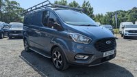 USED 2021 71 FORD TRANSIT CUSTOM Active L1 H1 Tdci 130 PS SWB 300 With Air Conditioning, Electric Pack, Alloy Wheels, Parking Sensors. Rear Racking, Roof Rack finished in 