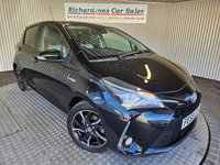 USED 2018 68 TOYOTA YARIS 1.5 VVT-h Design Hatchback 5dr Petrol Hybrid E-CVT Euro 6 (s/s) (100 ps) PETROL HYBRID