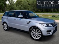 USED 2017 17 LAND ROVER RANGE ROVER SPORT 3.0 SD V6 HSE SUV 5dr Diesel Auto 4WD Euro 6 (s/s) (306 ps) 