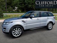 USED 2017 17 LAND ROVER RANGE ROVER SPORT 3.0 SD V6 HSE SUV 5dr Diesel Auto 4WD Euro 6 (s/s) (306 ps) 