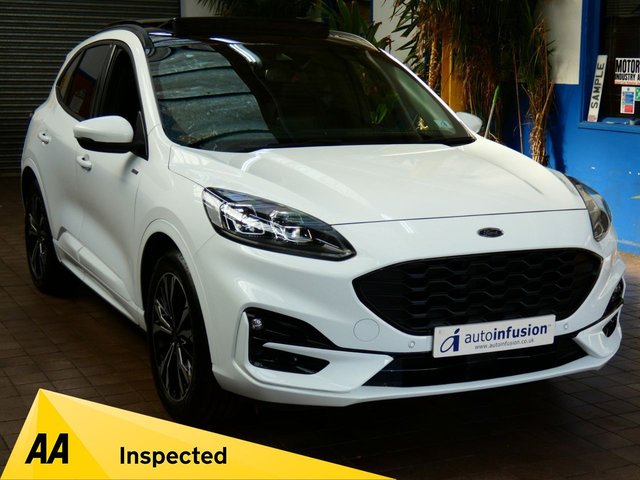 View our Ford Kuga 2.5h Duratec ST-Line X Edition SUV 5dr Petrol Hybrid CVT Euro 6 (s/s) (190 ps)