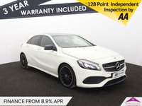 USED 2017 Y MERCEDES-BENZ A CLASS 1.6 A180 AMG Line (Premium Plus) Hatchback 5dr Petrol 7G-DCT Euro 6 (s/s) (122 ps) 15IN ALLOYS | CD 30 - STEREO