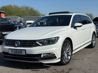 USED 2017 67 VOLKSWAGEN PASSAT 2.0 TDI R-Line Estate 5dr Diesel DSG Euro 6 (s/s) (190 ps) **Stunning Example - Low Miles - Pearlescent Paint** 