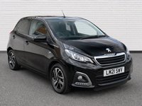 USED 2021 21 PEUGEOT 108 1.0 Allure Hatchback 5dr Petrol Manual Euro 6 (s/s) (72 ps) Parking camera,