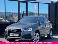 USED 2016 66 AUDI Q3 2.0 TDI S line SUV 5dr Diesel Manual Euro 6 (s/s) (Nav) (150 ps) 