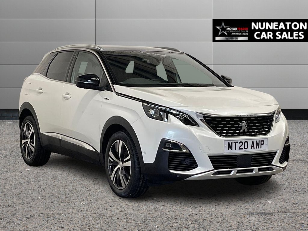 USED 2020 20 PEUGEOT 3008 1.2 PureTech GPF GT Line SUV 5dr Petrol EAT Euro 6 (s/s) (130 ps) ULEZ COMPLIANT