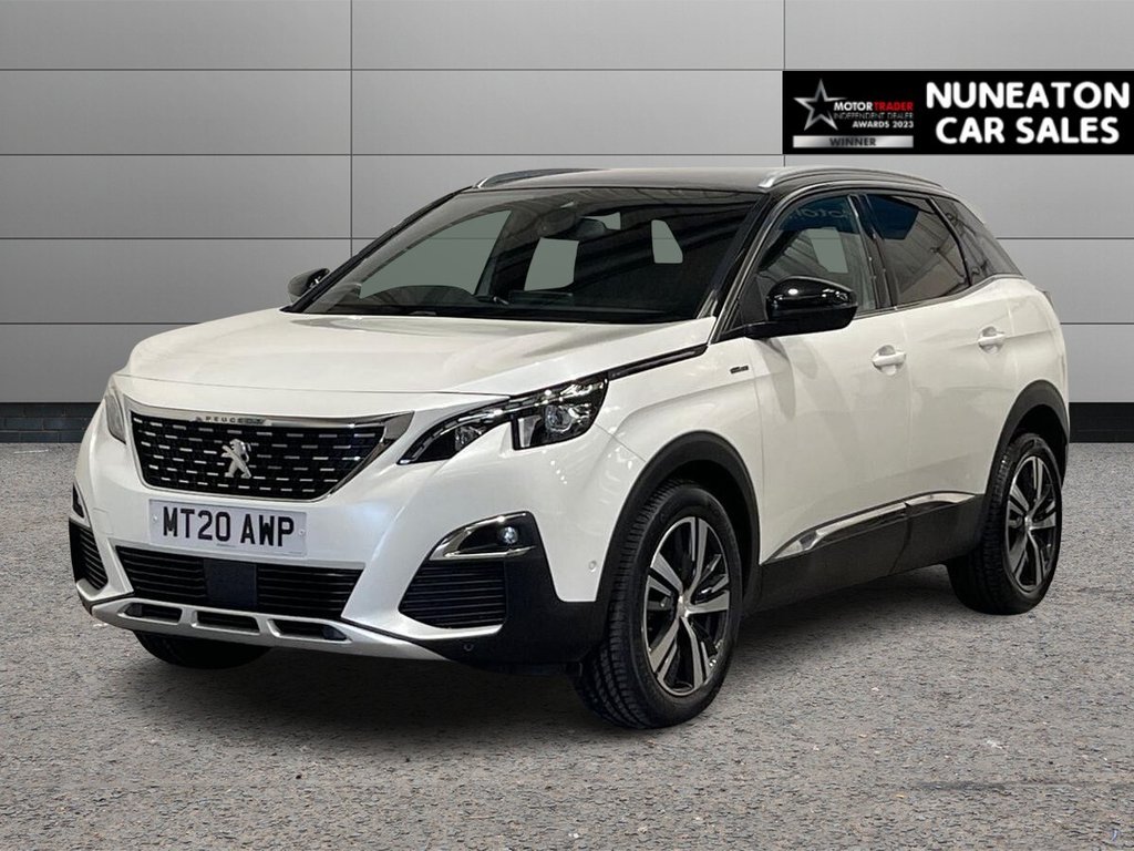 USED 2020 20 PEUGEOT 3008 1.2 PureTech GPF GT Line SUV 5dr Petrol EAT Euro 6 (s/s) (130 ps) ULEZ COMPLIANT