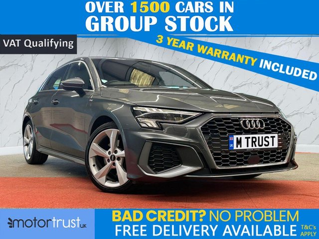 2021 AUDI A3 1.5 TFSI 35 S LINE SPORTBACK 5DR PETROL MANUAL EURO 6 S... photo