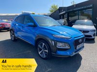 USED 2019 68 HYUNDAI KONA 1.0 T-GDi Blue Drive Premium SUV 5dr Petrol Manual Euro 6 (s/s) (120 ps) SUPPLIED WITH  AA WARRANTY