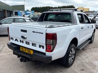 USED 2021 71 FORD RANGER 2.0 EcoBlue Wildtrak Pickup Double Cab 4dr Diesel Auto 4WD Euro 6 (s/s) (213 ps)+2 KEYS+1 FORMER KEEPER+NO VAT+PARK CONTROL WITH CAMERA+TOW BAR+LOAD COVER+LOAD LINER+LEATHER SEATS+BLUETOOTH+MEDIA+NAV+AIRCON+ALLOYS+CRUISE+ 2 KEYS+1 FORMER KEEPER+NO VAT+PARK CONTROL WITH CAMERA+TOW BAR+LOAD COVER+LOAD LINER+LEATHER SEATS+BLUETOOTH+MEDIA+NAV+AIRCON+ALLOYS+CRUISE+HPI CLEAR
