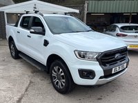 USED 2021 71 FORD RANGER 2.0 EcoBlue Wildtrak Pickup Double Cab 4dr Diesel Auto 4WD Euro 6 (s/s) (213 ps)+2 KEYS+1 FORMER KEEPER+NO VAT+PARK CONTROL WITH CAMERA+TOW BAR+LOAD COVER+LOAD LINER+LEATHER SEATS+BLUETOOTH+MEDIA+NAV+AIRCON+ALLOYS+CRUISE+ 2 KEYS+1 FORMER KEEPER+NO VAT+PARK CONTROL WITH CAMERA+TOW BAR+LOAD COVER+LOAD LINER+LEATHER SEATS+BLUETOOTH+MEDIA+NAV+AIRCON+ALLOYS+CRUISE+HPI CLEAR