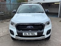 USED 2021 71 FORD RANGER 2.0 EcoBlue Wildtrak Pickup Double Cab 4dr Diesel Auto 4WD Euro 6 (s/s) (213 ps)+2 KEYS+1 FORMER KEEPER+NO VAT+PARK CONTROL WITH CAMERA+TOW BAR+LOAD COVER+LOAD LINER+LEATHER SEATS+BLUETOOTH+MEDIA+NAV+AIRCON+ALLOYS+CRUISE+ 2 KEYS+1 FORMER KEEPER+NO VAT+PARK CONTROL WITH CAMERA+TOW BAR+LOAD COVER+LOAD LINER+LEATHER SEATS+BLUETOOTH+MEDIA+NAV+AIRCON+ALLOYS+CRUISE+HPI CLEAR