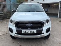 USED 2021 71 FORD RANGER 2.0 EcoBlue Wildtrak Pickup Double Cab 4dr Diesel Auto 4WD Euro 6 (s/s) (213 ps)+2 KEYS+1 FORMER KEEPER+NO VAT+PARK CONTROL WITH CAMERA+TOW BAR+LOAD COVER+LOAD LINER+LEATHER SEATS+BLUETOOTH+MEDIA+NAV+AIRCON+ALLOYS+CRUISE+ 2 KEYS+1 FORMER KEEPER+NO VAT+PARK CONTROL WITH CAMERA+TOW BAR+LOAD COVER+LOAD LINER+LEATHER SEATS+BLUETOOTH+MEDIA+NAV+AIRCON+ALLOYS+CRUISE+HPI CLEAR