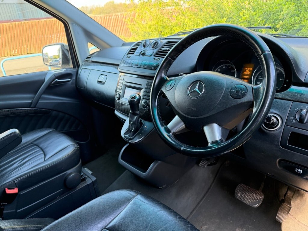 USED 2015 15 MERCEDES-BENZ VIANO ESTATE 2.2 CDI Ambiente MPV 5dr Diesel Automatic RWD L1 H1 (216 g/km, 163 bhp) BIG SERVICE JUST COMPLETED ELECTRICALLY OPERATED SLIDING DOORS SUPERB DRIVER AND HAS COVERED ITS MILES VERY WELL