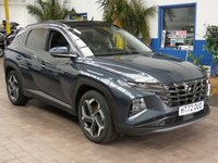 USED 2023 72 HYUNDAI TUCSON 1.6 h T-GDi 13.8kWh Ultimate SUV 5dr Petrol Plug-in Hybrid Auto 4WD Euro 6 (s/s) (265 ps) SUNROOF SAT NAV LEATHER HEATED VENTILATED SEATS HEATED STEERING WHEEL PARKING CAMERA CRUISE CONTROL PARKING SENSORS 1 OWNER EXCELLENT SERVICE HISTORY WARRANTY