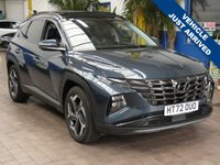 USED 2023 72 HYUNDAI TUCSON 1.6 h T-GDi 13.8kWh Ultimate SUV 5dr Petrol Plug-in Hybrid Auto 4WD Euro 6 (s/s) (265 ps) SUNROOF SAT NAV LEATHER HEATED VENTILATED SEATS HEATED STEERING WHEEL PARKING CAMERA CRUISE CONTROL PARKING SENSORS 1 OWNER EXCELLENT SERVICE HISTORY WARRANTY