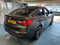 USED 2015 65 BMW X4 3.0 30d M Sport SUV 5dr Diesel Auto xDrive Euro 6 (s/s) (258 ps)+2 KEYS+HISTORY+ALLOYS+CRUISE+SUNROOF+HEATED MEMORY SEATS+MEDIA+NAV+HARMON KARDON+AIRCON+BLUETOOTH+REAR CAMERA+NAV+USB+AUX+DAB+ 2 KEYS+HISTORY+ALLOYS+CRUISE+SUNROOF+HEATED MEMORY SEATS+MEDIA+NAV+HARMON KARDON+AIRCON+BLUETOOTH+REAR CAMERA+NAV+USB+AUX+DAB+HPI CLEAR