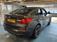 USED 2015 65 BMW X4 3.0 30d M Sport SUV 5dr Diesel Auto xDrive Euro 6 (s/s) (258 ps)+2 KEYS+HISTORY+ALLOYS+CRUISE+SUNROOF+HEATED MEMORY SEATS+MEDIA+NAV+HARMON KARDON+AIRCON+BLUETOOTH+REAR CAMERA+NAV+USB+AUX+DAB+ 2 KEYS+HISTORY+ALLOYS+CRUISE+SUNROOF+HEATED MEMORY SEATS+MEDIA+NAV+HARMON KARDON+AIRCON+BLUETOOTH+REAR CAMERA+NAV+USB+AUX+DAB+HPI CLEAR