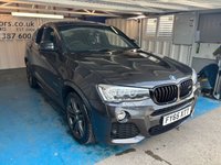 USED 2015 65 BMW X4 3.0 30d M Sport SUV 5dr Diesel Auto xDrive Euro 6 (s/s) (258 ps)+2 KEYS+HISTORY+ALLOYS+CRUISE+SUNROOF+HEATED MEMORY SEATS+MEDIA+NAV+HARMON KARDON+AIRCON+BLUETOOTH+REAR CAMERA+NAV+USB+AUX+DAB+ 2 KEYS+HISTORY+ALLOYS+CRUISE+SUNROOF+HEATED MEMORY SEATS+MEDIA+NAV+HARMON KARDON+AIRCON+BLUETOOTH+REAR CAMERA+NAV+USB+AUX+DAB+HPI CLEAR
