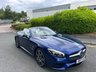 USED 2017 17 MERCEDES-BENZ SL 4.7 SL500 V8 AMG Line Roadster 2dr Petrol G-Tronic+ Euro 6 (s/s) (455 ps)-Factory Extras Worth &pound;8,745-1 Owner From New-Finished In Brilliant Blue Metallic With Heated Ivory Nappa Leather Upholstery. 