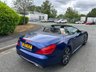 USED 2017 17 MERCEDES-BENZ SL 4.7 SL500 V8 AMG Line Roadster 2dr Petrol G-Tronic+ Euro 6 (s/s) (455 ps)-Factory Extras Worth &pound;8,745-1 Owner From New-Finished In Brilliant Blue Metallic With Heated Ivory Nappa Leather Upholstery. 