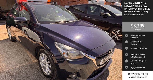 View our MAZDA MAZDA2