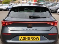 USED 2024 24 CUPRA LEON 1.5 TSI V1 5d 150 S/S 1 OWNER FROM NEW, FULL SERVICE HISTORY, SAT NAV, DIGITAL COCKPIT, 18 INCH ALLOYS, APPLE CARPLAY & ANDROID AUTO, REAR VIEW CAMERA, PARK PILOT FRONT/REAR & SIDE, PARK ASSIST, DAB RADIO, BLUETOOTH, ADAPTIVE CRUISE CONTROL, LANE ASSIST, WIRELESS PHONE CHARGER, DRIVE PROFILE, 3 ZONE CLIMATE CONTROL, MANUAL 6 SPEED, FULL LED HEADLIGHTS WITH DAYTIME RUNNING LIGHTS, FLAT BOTTOM MFSW, POWER FOLDING MIRRORS, AUTO LIGHTS & WIPERS, VOICE CONTROL, KEYLESS ENTRY & START, PART LEATHER INTERIOR, 4x USB C PORTS