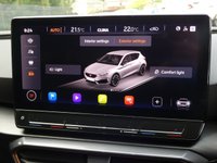 USED 2024 24 CUPRA LEON 1.5 TSI V1 5d 150 S/S 1 OWNER FROM NEW, FULL SERVICE HISTORY, SAT NAV, DIGITAL COCKPIT, 18 INCH ALLOYS, APPLE CARPLAY & ANDROID AUTO, REAR VIEW CAMERA, PARK PILOT FRONT/REAR & SIDE, PARK ASSIST, DAB RADIO, BLUETOOTH, ADAPTIVE CRUISE CONTROL, LANE ASSIST, WIRELESS PHONE CHARGER, DRIVE PROFILE, 3 ZONE CLIMATE CONTROL, MANUAL 6 SPEED, FULL LED HEADLIGHTS WITH DAYTIME RUNNING LIGHTS, FLAT BOTTOM MFSW, POWER FOLDING MIRRORS, AUTO LIGHTS & WIPERS, VOICE CONTROL, KEYLESS ENTRY & START, PART LEATHER INTERIOR, 4x USB C PORTS