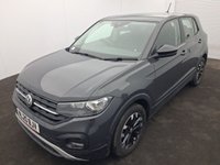 USED 2020 20 VOLKSWAGEN T-CROSS 1.0 TSI S SUV 5dr Petrol Manual Euro 6 (s/s) (95 ps) LANE ASSIST | BLUETOOTH