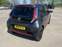 USED 2018 18 TOYOTA AYGO 1.0 VVT-i x-press Hatchback 5dr Petrol Manual Euro 6 (71 ps) 12m MOT, 2 KEYS, AIR CON, USB