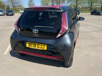 USED 2018 18 TOYOTA AYGO 1.0 VVT-i x-press Hatchback 5dr Petrol Manual Euro 6 (71 ps) 12m MOT, 2 KEYS, AIR CON, USB