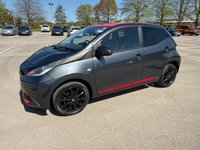 USED 2018 18 TOYOTA AYGO 1.0 VVT-i x-press Hatchback 5dr Petrol Manual Euro 6 (71 ps) 12m MOT, 2 KEYS, AIR CON, USB