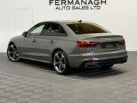 USED 2023 72 AUDI A4 2.0 TFSI 35 S line Saloon 4dr Petrol S Tronic Euro 6 (s/s) (150 ps) CHRONOS GREY