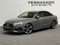 USED 2023 72 AUDI A4 2.0 TFSI 35 S line Saloon 4dr Petrol S Tronic Euro 6 (s/s) (150 ps) CHRONOS GREY