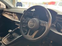 USED 2022 72 AUDI A3 1.0 TFSI 30 Sport Sportback 5dr Petrol Manual Euro 6 (s/s) (110 ps)+1 OWNER FROM NEW+HISTORY+MEDIA+FULL LEATHER SEATS+PARK CONTROL+NAV+CLIMATE+BLUETOOTH+DIGITAL DASH+ALLOYS+CRUISE+ 1 OWNER FROM NEW+HISTORY+MEDIA+FULL LEATHER SEATS+PARK CONTROL+NAV+CLIMATE+BLUETOOTH+DIGITAL DASH+ALLOYS+CRUISE+HPI CLEAR