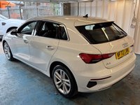 USED 2022 72 AUDI A3 1.0 TFSI 30 Sport Sportback 5dr Petrol Manual Euro 6 (s/s) (110 ps)+1 OWNER FROM NEW+HISTORY+MEDIA+FULL LEATHER SEATS+PARK CONTROL+NAV+CLIMATE+BLUETOOTH+DIGITAL DASH+ALLOYS+CRUISE+ 1 OWNER FROM NEW+HISTORY+MEDIA+FULL LEATHER SEATS+PARK CONTROL+NAV+CLIMATE+BLUETOOTH+DIGITAL DASH+ALLOYS+CRUISE+HPI CLEAR