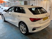 USED 2022 72 AUDI A3 1.0 TFSI 30 Sport Sportback 5dr Petrol Manual Euro 6 (s/s) (110 ps)+1 OWNER FROM NEW+HISTORY+MEDIA+FULL LEATHER SEATS+PARK CONTROL+NAV+CLIMATE+BLUETOOTH+DIGITAL DASH+ALLOYS+CRUISE+ 1 OWNER FROM NEW+HISTORY+MEDIA+FULL LEATHER SEATS+PARK CONTROL+NAV+CLIMATE+BLUETOOTH+DIGITAL DASH+ALLOYS+CRUISE+HPI CLEAR